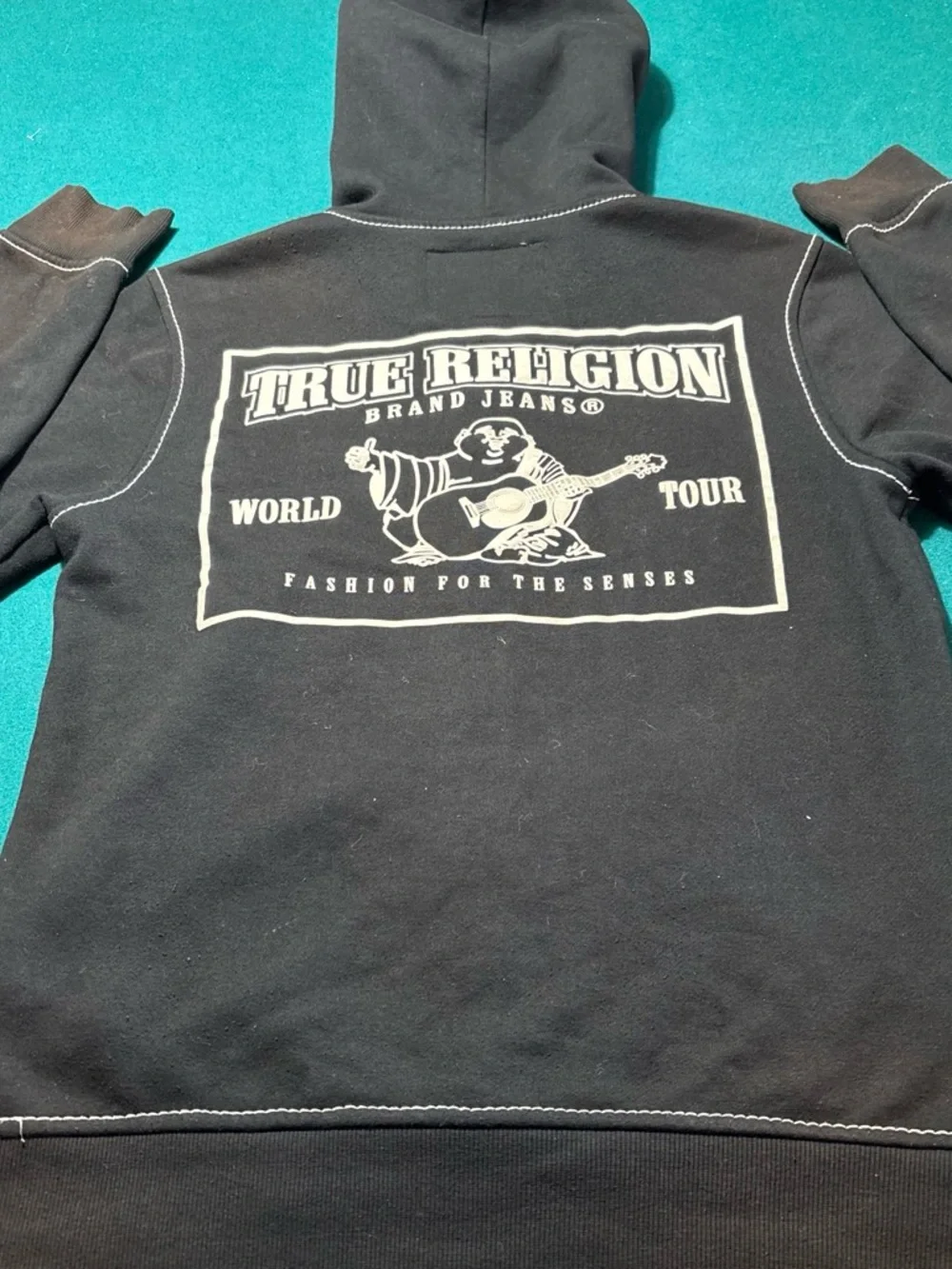 True Religion black hooded